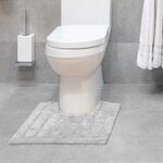 COTTON BRICK DOVE GREY 50x50 Pedestal Mat