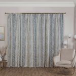 PENCIL PLEAT OMBRE CHENILLE SAGE 66x72 Curtains