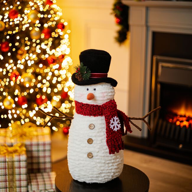 Snowman With Top Hat