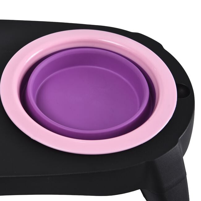 Double Diner Pet Bowl with Stand