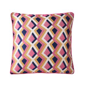 Hexagon Cushion 45cm x 45cm - Purple 