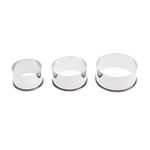 Tala Smooth Edged Pastry Cutters 3 Pack