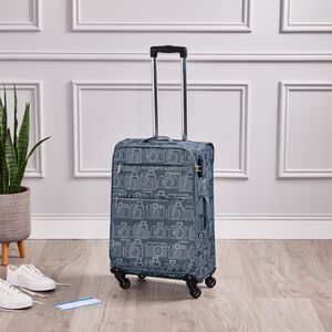 Medium Memories Lightweight Suitcase - Grey 