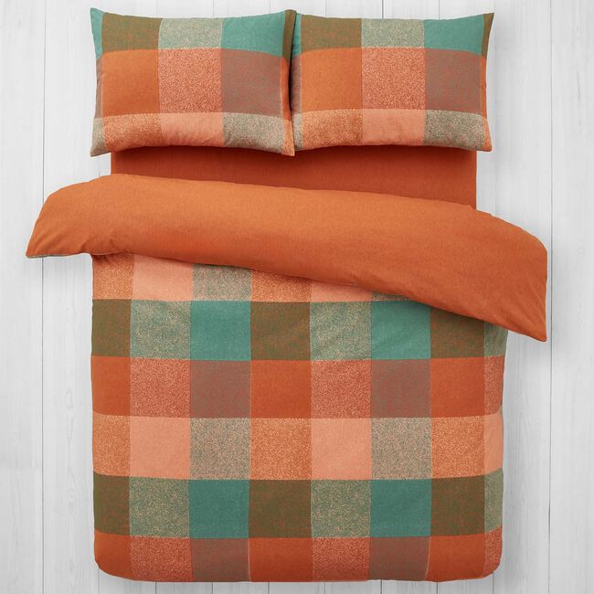SINGLE DUVET COVER Brushed Cotton Simon Multi