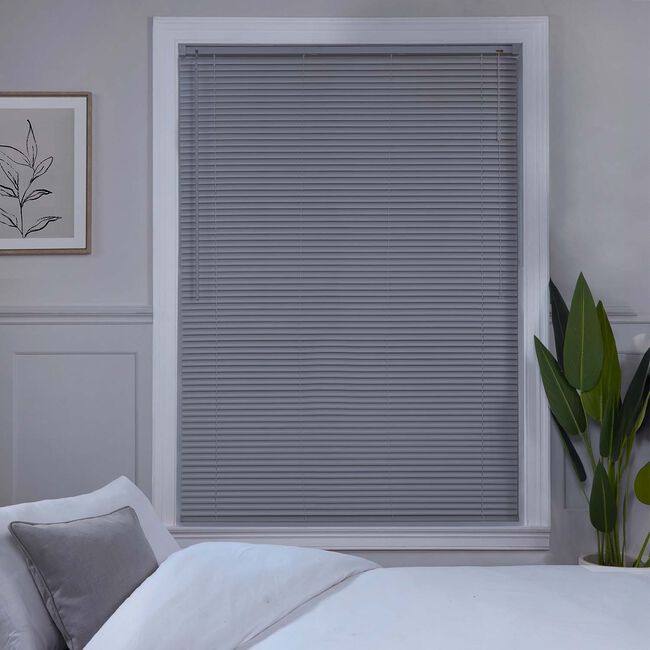 PVC SOFT GREY 150x160CM Venetian Blind