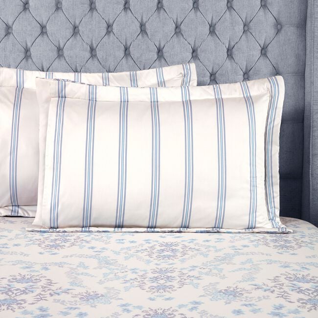 Versailles Pillowshams 50cm x 75cm - Blue