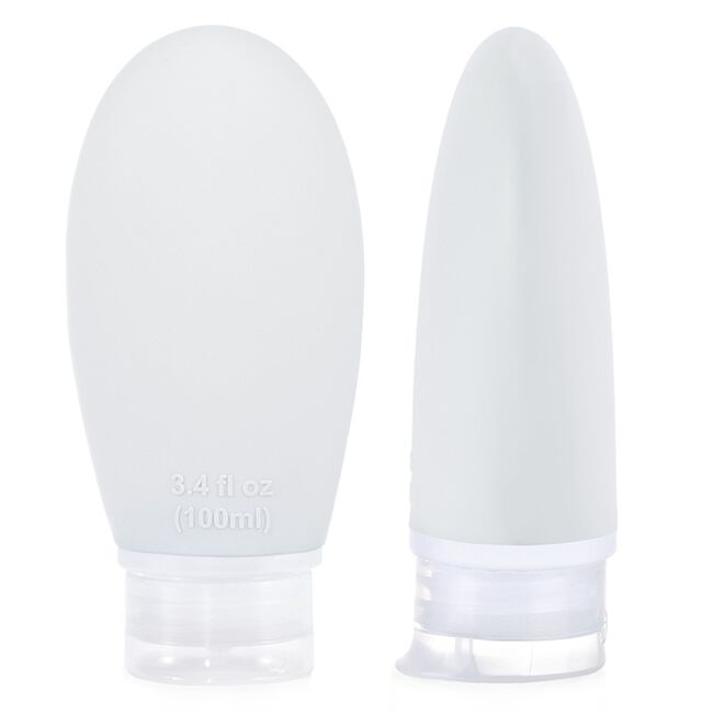 100ml Travel Bottle Set Silicone 2 Pack