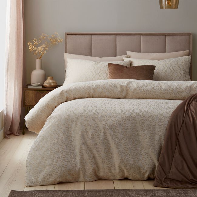 DOUBLE DUVET COVER Appletree Geo Jacquard