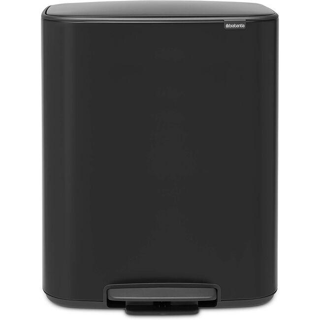 BRABANTIA 60L BLACK RECYCLING Bin