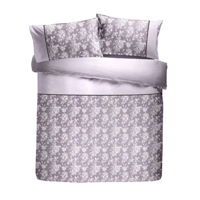 SINGLE DUVET COVER Dreams & Drapes Jasmine Lavender