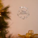 Christmas Snow Scene Foil Stickers