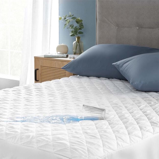 SILENTNIGHT SUPERSOFT WATERPROOF SINGLE Mattress Protector 