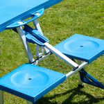 Folding Picnic Table With 4 Seats