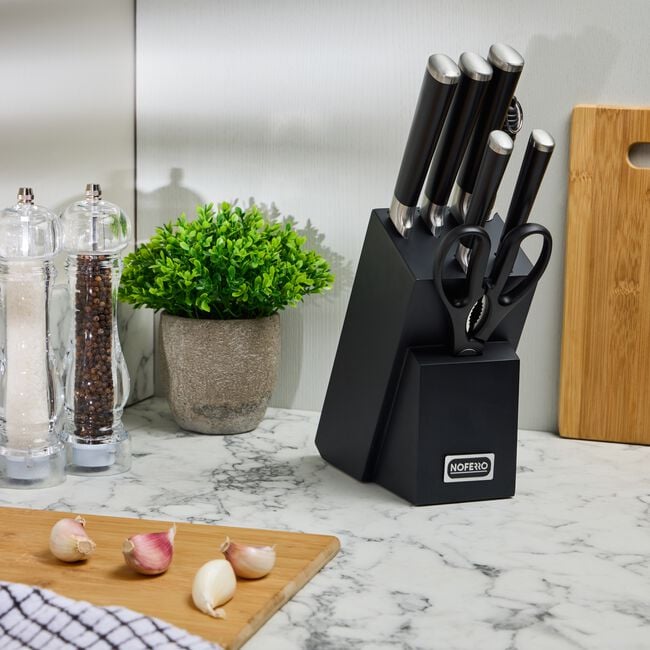 Noferro 7 Piece Knife Block Set
