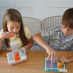 Melii Green 3 Compartment Snackle Box - 525ml