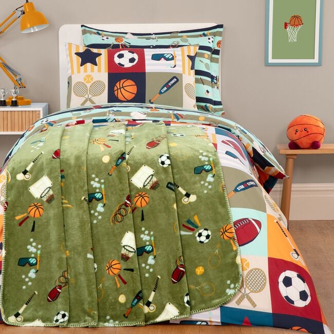 Multi-Sport 120cm x 150cm Throw