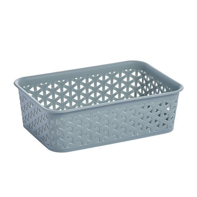 Geometric Basket 1.5L - Mint
