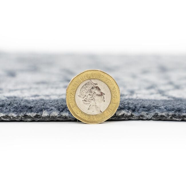 Flowers Black/Grey Mega Runner 57cm x 150cm