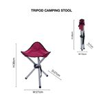 Tripod Camping Stool
