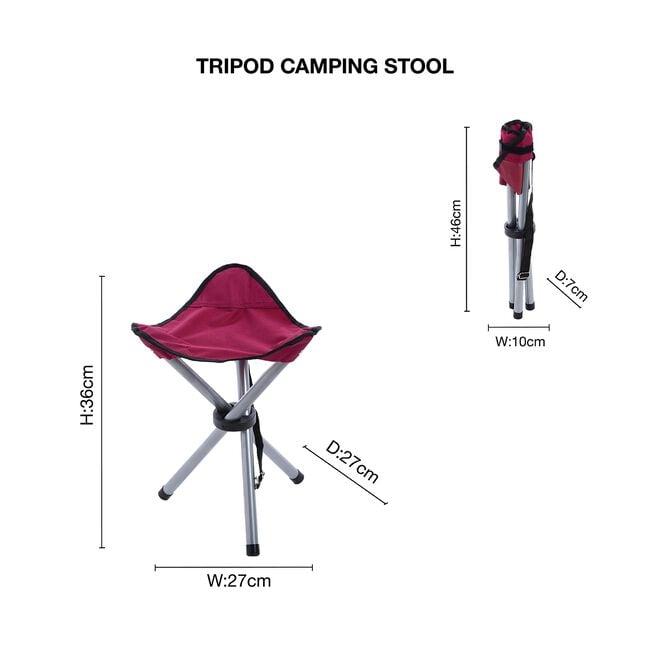 Tripod Camping Stool
