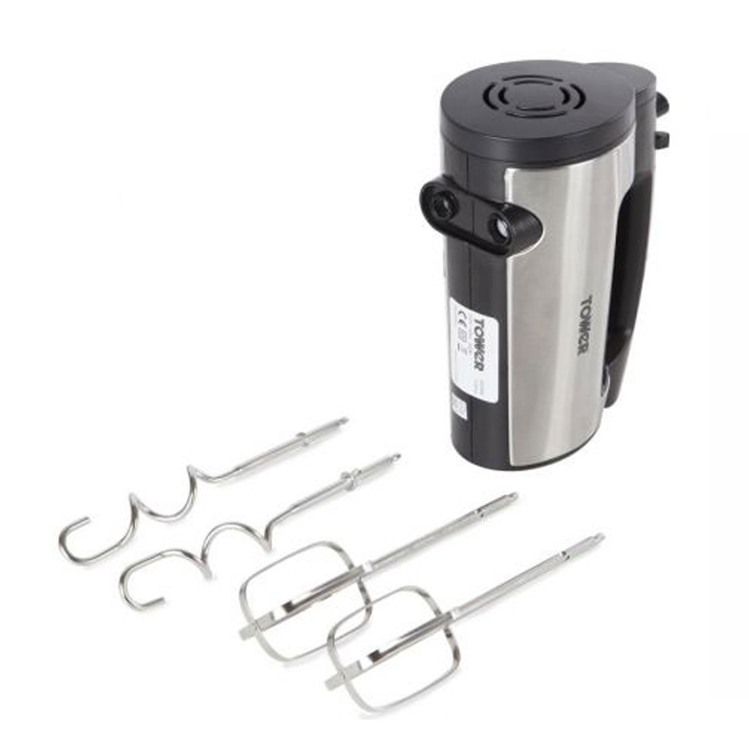 Tower Stainless Steel Hand Mixer 300W Home Store + More