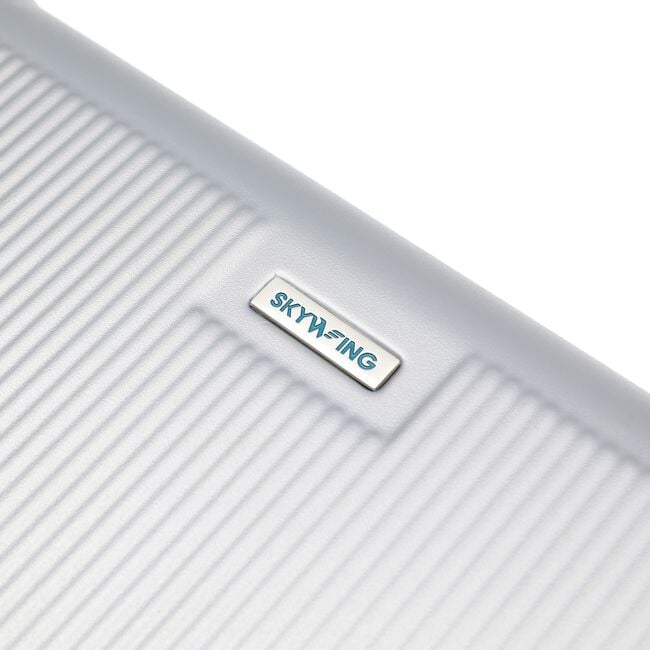 CABIN Lightweight Hardshell Luggage - Metallic Silver