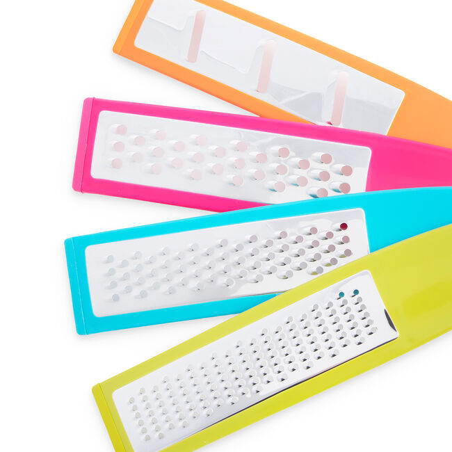 Coloured Graters 4 Pk
