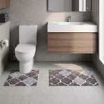 TRELLIS GREY 50x80 Bath Mat
