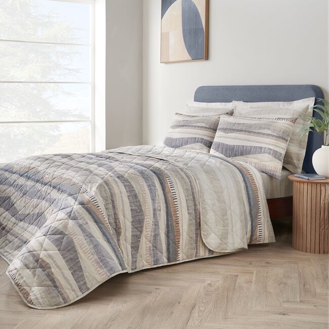 Conrad Bedspread 200cm x 220cm - Grey