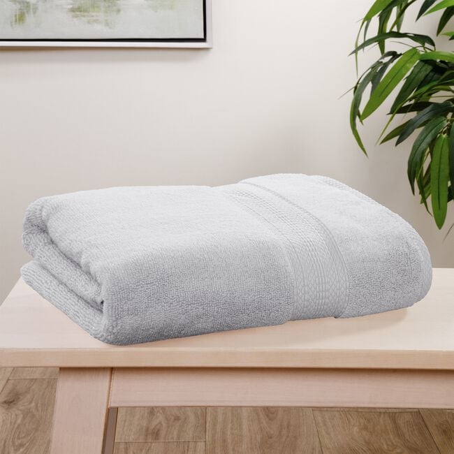 NICOLE DAY 500GSM ZERO TWIST LIGHT GREY Hand Towel