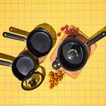 Judge Vista Ceramic 3 Piece Draining Saucepan Set