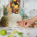 SALTER RETRO CREAM 1.5L Glass Jug Blender