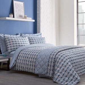 SINGLE DUVET COVER Jenkins Blue