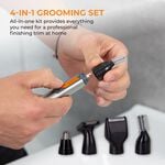 Carmen Titan 4-in-1 Cordless Trimmer Set