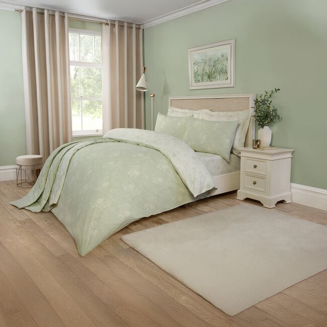 KING DUVET COVER Arabesque Sage