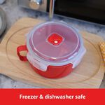 Prestige Good2Heat 900ml Microwave Bowl with Spork