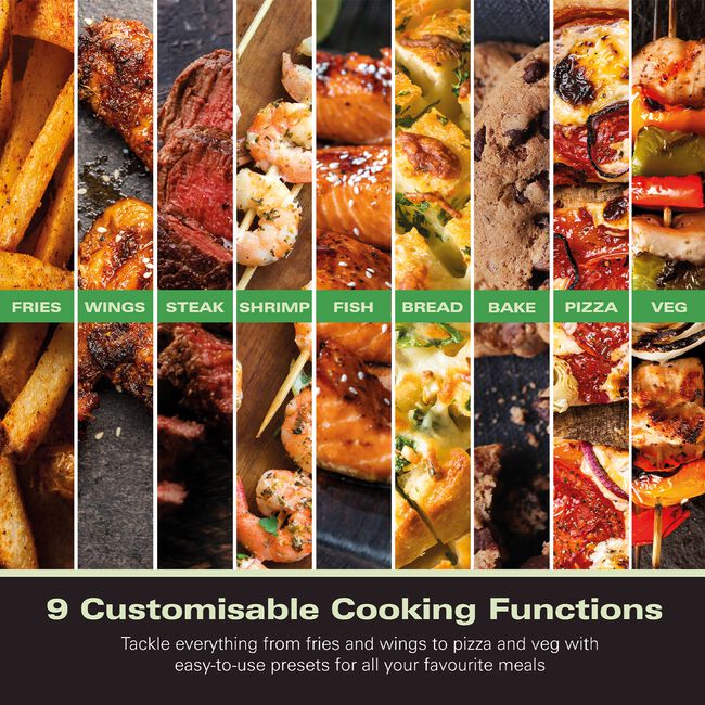 Hamilton Beach 11L (2 x 5.5L) Dual Stack Air Fryer