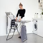 Brabantia 20m HangOn Drying Rack Black
