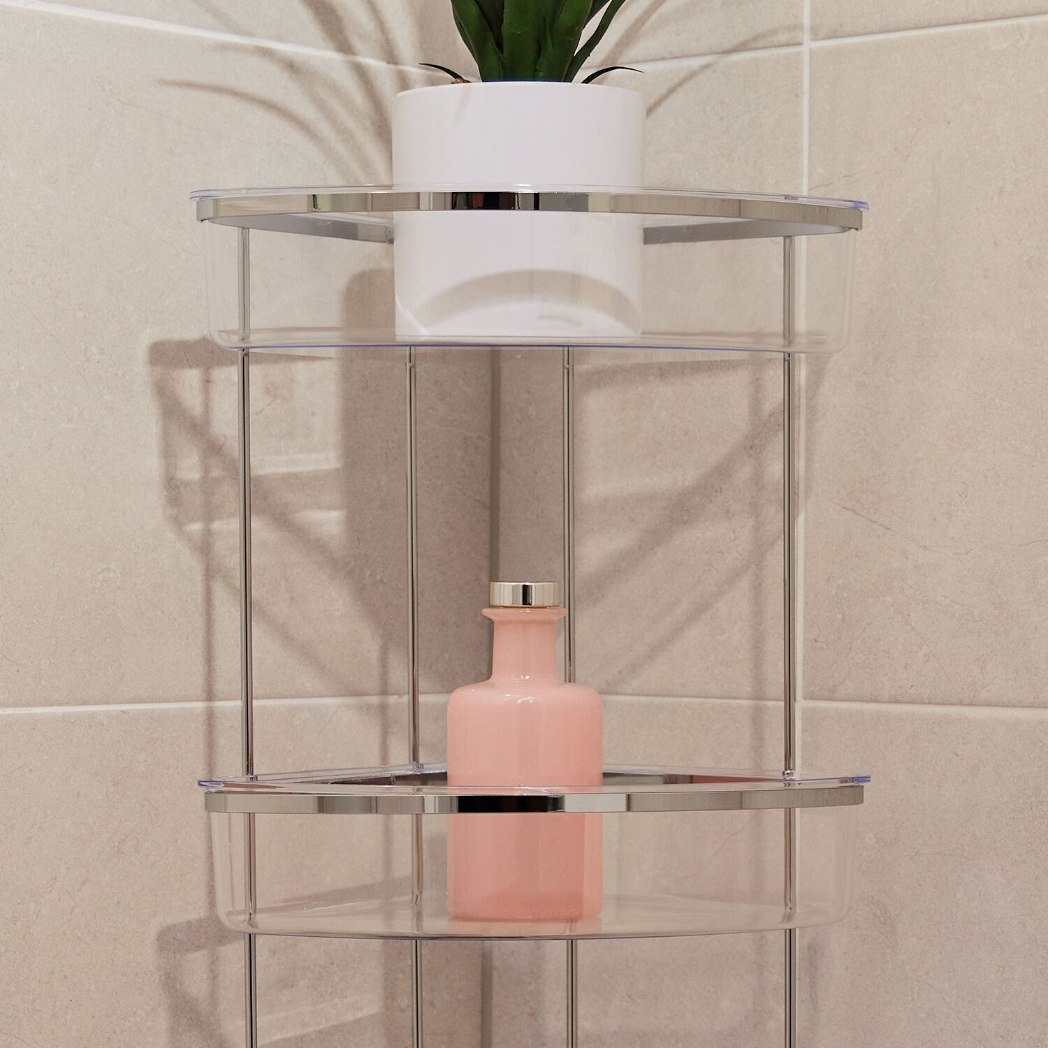 Free standing shower store caddy