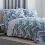 Jonah Bedspread 200cm x 220cm - Blue