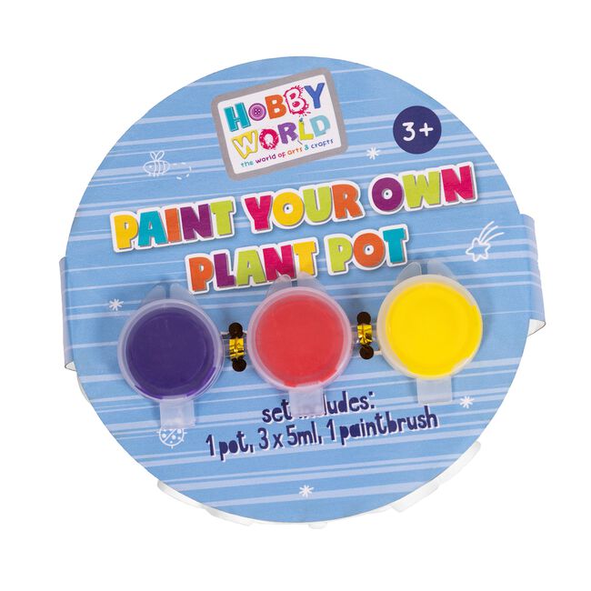Hobby World Paint Your Own Flower Pot