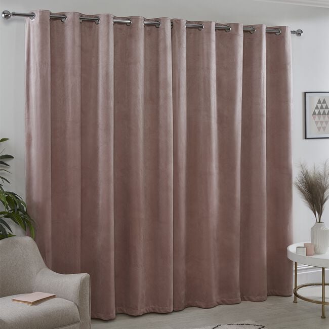 TRIANGLE STITCH MAUVE 66X54 Curtain