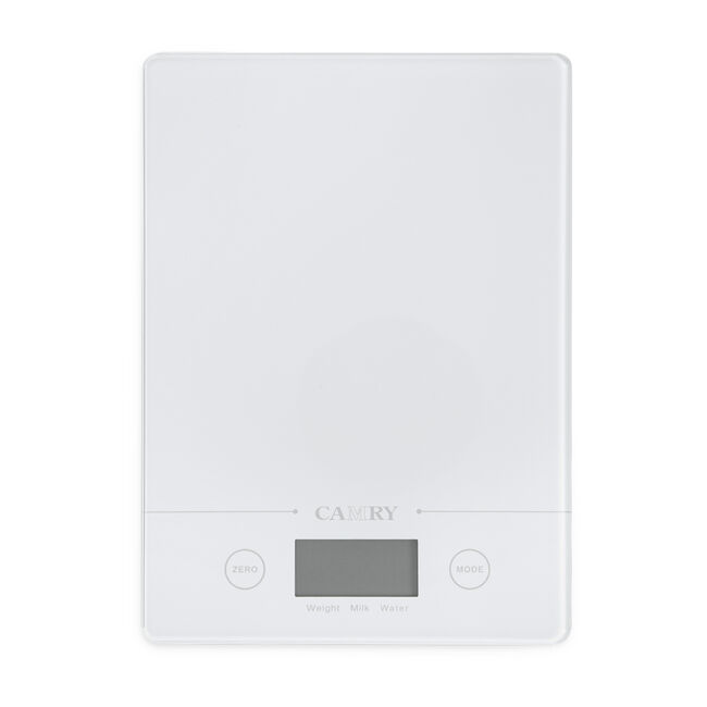 Camry White Rectangular Digital Kitchen Scale