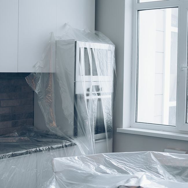 Polythene Dust Sheets 5m x 4m 5 Pack