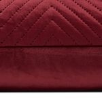 TRIANGLE STITCH MARSALA 58x58 Cushion