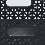 Geometric Storage Basket 4L - Black