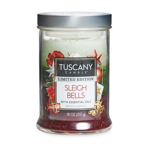 Tuscany Triple Pour Candle Sleigh Bells 18oz