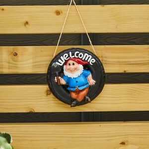 Novelty Welcome Gnome Ornament 