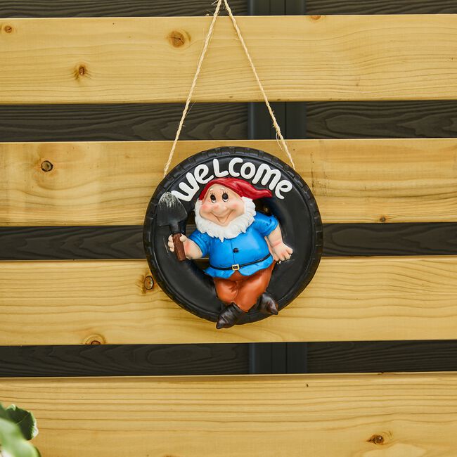 Novelty Welcome Gnome Ornament 