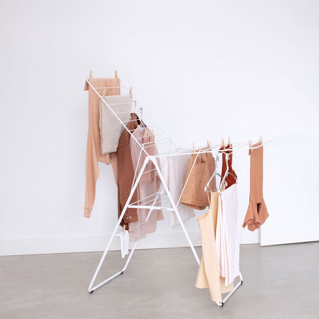 Brabantia 20m HangOn Drying Rack White